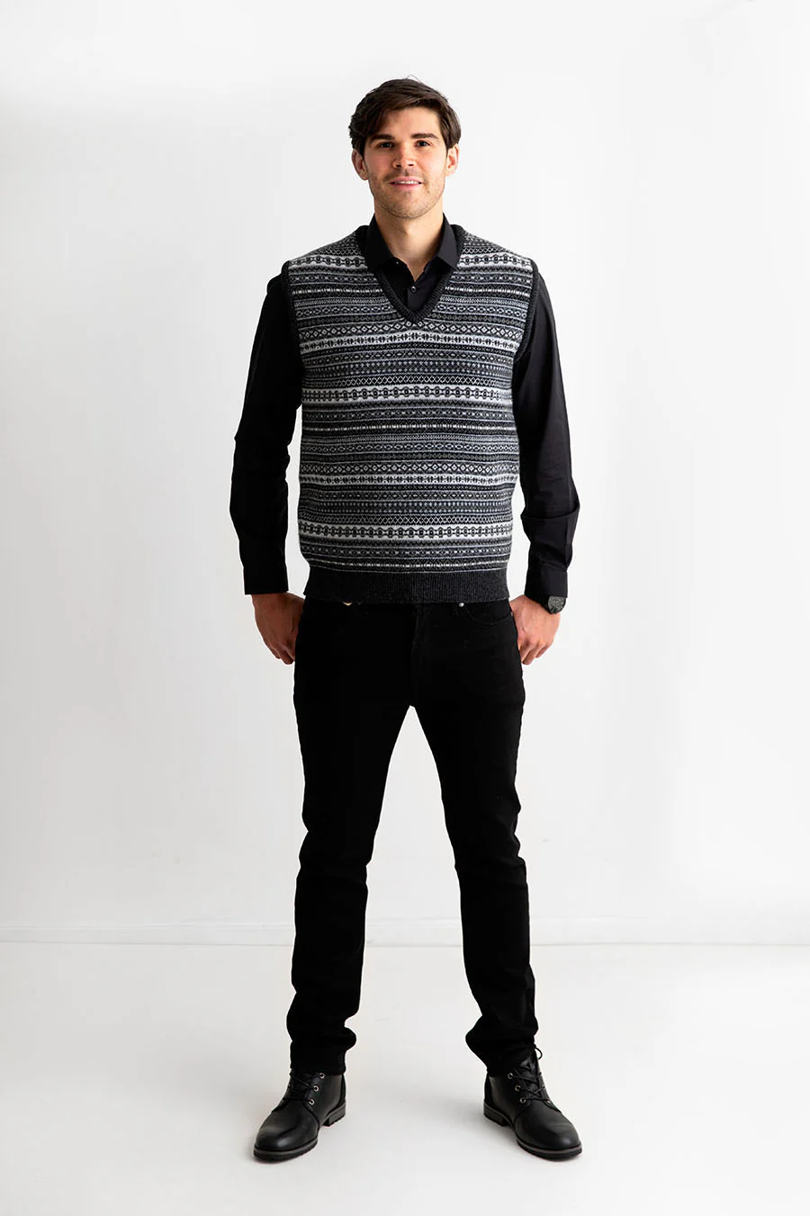 Mens Fair isle Tank tops & Sleeveless Jumpers